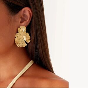 Peppermayo Exclusive Sahara Earrings- Gold